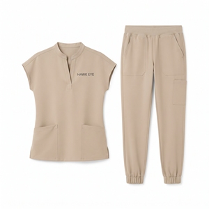 Vêtements de travail médicaux pour femmes, uniformes chirurgicaux, vêtements d'infirmière, logo personnalisé, ensemble pour hôpital et soins de santé, vente en gros - Product Image 5