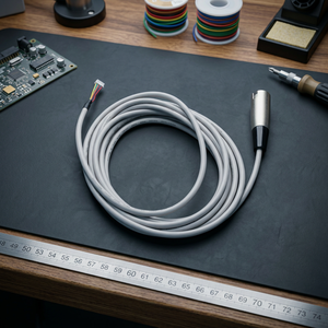 Cable de Audio XLR de 3 Pines, Conector Macho a Hembra, Conductor de Cobre Chapado en Oro, IP40, para Sistema de Intercomunicación OEM - Product Image 3