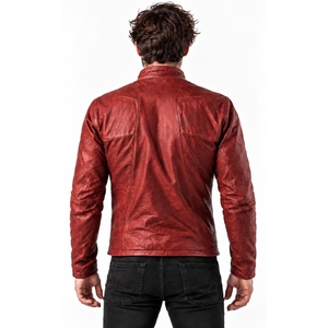 La veste en cuir intemporelle pour tous les jours, les aventures en ville, les escapades du week-end et un style décontracté en toutes saisons - Product Image 2