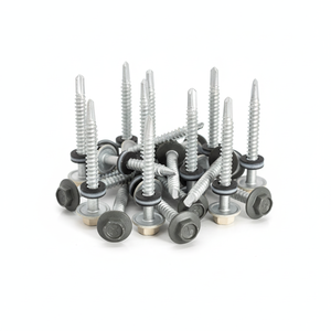 Tornillo Autoperforante de Cabeza Hexagonal Modelo PDC 12, Acero al Carbono Clase 4.8 y 6.8, Zincado/Galvanizado, Rosca Gruesa, en Pulgadas - Product Image 1