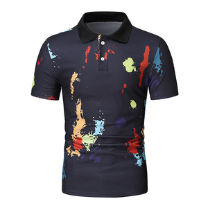 Chemise décontractée respirante unie pour homme, manches courtes, haute qualité, impression de logo personnalisé, style vintage, vente en gros - Product Image 1