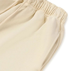 Pantalones Deportivos de Algodón Beige para Hombre, Estilo Hip Hop, Bordados, Cintura Elástica con Cordón, Bolsillos Laterales, Tejido de Punto, para Invierno - Product Image 5