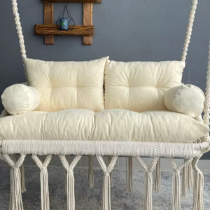 <b>Macrame</b> Hanging Chair, Large <b>Macrame</b> Hammock, <b>Macrame</b> Swing Chair, Hammock Chair - Product Image 1