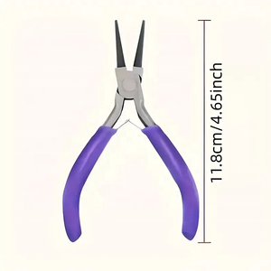 Kit de herramientas de reparación y abalorios DIY de acero inoxidable profesional bobinado de hilo esencial para manualidades caseras Fabricación de billeteras multifuncionales - Product Image 2