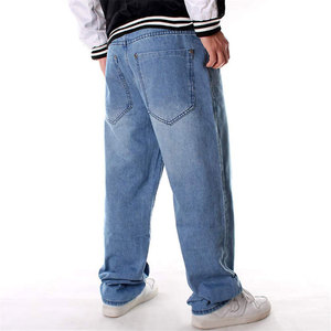 New Fashion Custom Design Straight Jeans for <b>Men</b> High Quality Breathable Denim Pants in Low Price Autumn Summer Casual Wear - Product Image 5