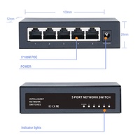 Harga Terbaik Produsen 5 9 100M Gigabit Port Malta Vlan Support Unmanaged Poe Switch untuk Hikvision Cctv