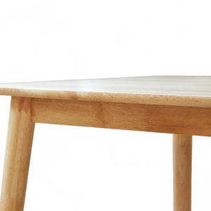 Juego de Comedor de Material Duradero para Restaurante, 4 Sillas con Diseño Minimalista y Estructura de Madera de Teca para Muebles del Hogar - Product Image 5