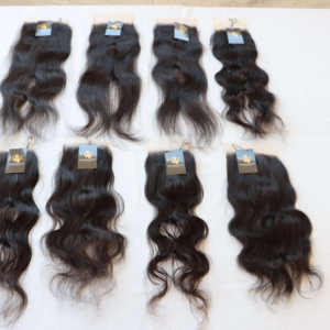 Indian Temple – perruque Lace Closure wig naturelle 4x4 5x5 6x6, cheveux humains bruts, tissage Frontal, toutes tailles - Product Image 3