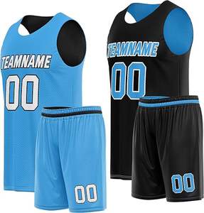 ชุดบาสเก็ตบอลผู้ชายแบบเรียบง่ายราคาส่ง คุณภาพสูง สวมใส่สบาย - Product Image 4