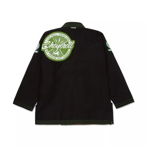 RTS Wholesale Price Premium Quality Shoyorol Hunt Competitor BJJ Gi Professional Black Jiu Jitsu Fighter Uniform AS-JJ-5857 - Product Image 3