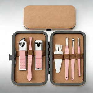 Ensemble de coupe-ongles professionnels durables en acier inoxydable, 7/16/24 pièces, lame incurvée pour pédicures, coupe des ongles des orteils/des doigts - Product Image 3