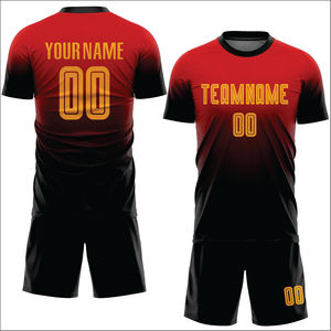 Uniforme de Fútbol de Alta Calidad, 100% Poliéster, Impresión Digital, Secado Rápido, Transpirable, Conjunto de Uniformes de Fútbol para Adultos de Invierno - Venta al Por Mayor - Product Image 2