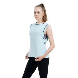 Best Selling Quick Dry Moisture Wicking Women's Tank <b>Top</b> Lightweight Breathable Spandex Polyester Ladies <b>Top</b> For Daily Wear - Product Image 2
