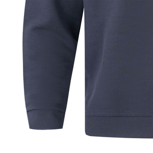 Sweat à capuche texturé pour homme, en molleton bouclette, haute qualité, épaules tombantes, grandes tailles, pour fabricants de vêtements personnalisés - Product Image 4