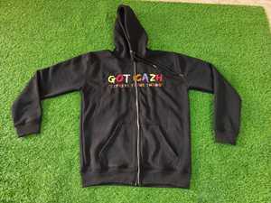 เสื้อฮู้ดซิปปักลาย Got Cazh สำหรับผู้ชาย เสื้อสเวตเชิ้ตผ้าฟลีซลำลอง โลโก้ด้านหน้า ทรงปกติ ใส่ได้ในฤดูใบไม้ร่วง สไตล์ใหม่ 2026 - Product Image 4
