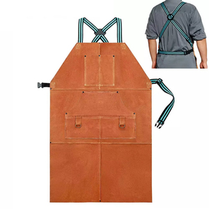 <b>Leather</b> <b>Apron</b> Barber Salon Hair Cutting <b>Aprons</b> - Product Image 3