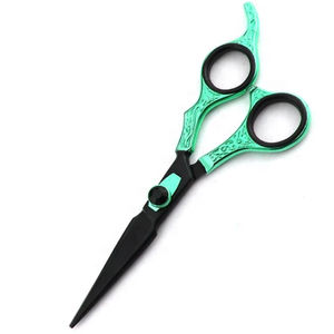 กรรไกรตัดผม VG10 สแตนเลสคุณภาพสูง น้ำหนักเบา ใช้ซ้ำได้ สำหรับมือขวา สำหรับร้านตัดผม คมกริบ รับทำโลโก้ตามสั่ง - Product Image 5