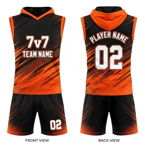 Uniforme Cómodo para Fútbol 7v7, Ofrece Tela Transpirable que Absorbe la Humedad y un Diseño Atlético Moderno para Fútbol de Alta Intensidad - Product Image 4