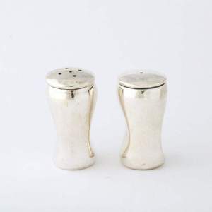 Salero y pimentero de acero inoxidable de primera calidad, moderno contenedor de especias para cocina, mesa de comedor, hogar, hotel, restaurante - Product Image 2