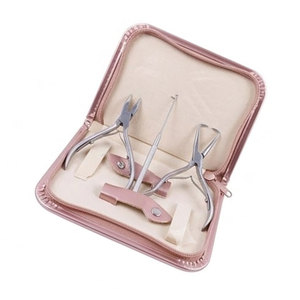 Kit de Herramientas de Alta Calidad para Extensiones de Cabello con Alicates Duraderos, Contenedor para Abalorios, Enhebrador de Lazos, Gancho para Tirar, Accesorios para Microperlas - Product Image 4