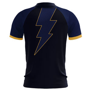 Maillot de football personnalisé pour homme avec nom et numéro imprimés, design éclaboussant, idéal pour les équipes et les tournois - Product Image 3