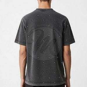 เสื้อยืดดีไซน์ล่าสุด สีสันปรับแต่งได้ ผ้าเนื้อนุ่ม แห้งเร็ว ประดับด้วยเพชรเทียม เหมาะสำหรับกิจกรรมกลางแจ้ง - Product Image 4