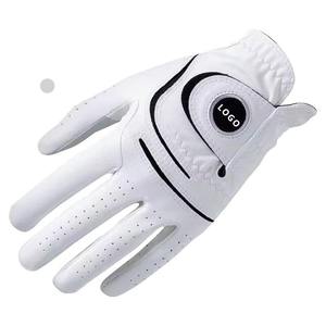 Gants de golf en cuir de cabretta de qualité supérieure, durables, flexibles et confortables, en peau de mouton, pour hommes, main gauche ou droite, résistants à l'usure et à la pluie - Product Image 6