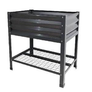 Jardinière surélevée en métal galvanisé et thermolaqué de haute qualité pour la culture de légumes en extérieur, 48x32.3x47.8 pouces - Product Image 1