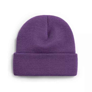 Gorros de Invierno Cálidos para Mujer con Diamantes de Imitación, Gorros de Algodón para Dama, Gorros Tejidos con Pedrería, Precio Económico, OEM Personalizado - Product Image 2