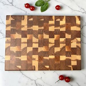 Planche à découper en bois d'acacia de qualité supérieure, épaisse, résistante au lave-vaisselle, pour la viande, les légumes, les fruits, le fromage et l'utilisation en cuisine - Product Image 4
