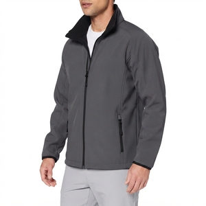 Chaqueta Casual de Lona para Hombre, Primavera Otoño, Cortavientos, Cuello Alto, Diseño a Cuadros, Venta al Por Mayor, Logotipo Personalizado, Fabricante OEM ODM - Product Image 4