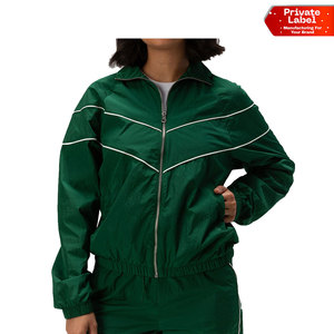 Factory Custom <b>Women</b> Loose Fit Windbreaker <b>Jacket</b> <b>Lightweight</b> Outdoor Outerwear Custom Logo <b>Women</b> Crop Top Windbreaker <b>Jacket</b> - Product Image 1
