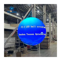 Panel de Pantalla LED Esférico Personalizado de Alto Rendimiento P1.5P1.8, Pantalla LED Esférica sin Costuras, Pantalla de Globo LED de 7680Hz, Ecran LED Sphérique