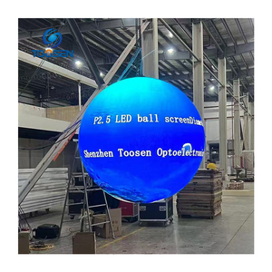 จอแสดงผล LED ทรงกลมประสิทธิภาพสูงแบบกำหนดเอง P1.5P1.8 จอ LED ทรงกลมไร้รอยต่อ ความถี่ 7680Hz - Product Image 4