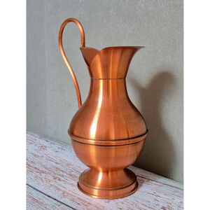 Handmade Copper Jug Decorative Water Pitcher for Home Design Tea Pots & <b>Kettles</b> for Copper Lovers Admirable Look Dining Usage - Product Image 2