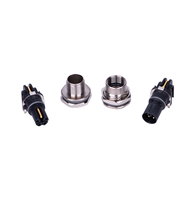 Conector PCB de ángulo recto M12