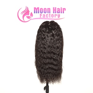 Peluca de Cabello Humano Rizado Remy Indio 100% de Lujo, Volumen Natural, Encaje Frontal Completo, Doble Trama a Máquina, Rizos Suaves y Definidos, Aspecto Natural - Product Image 6
