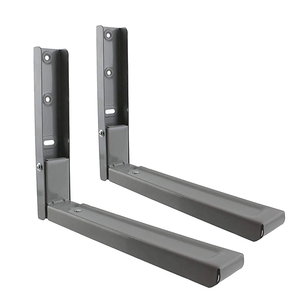 Support de four à micro-ondes réglable, support de four en métal robuste pour installation murale en cuisine - Product Image 1