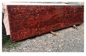 Top Selling Ferrari Red Granite Natural <b>Stone</b> Slabs Premium Durable Building Material for Residential Commercial - Product Image 4