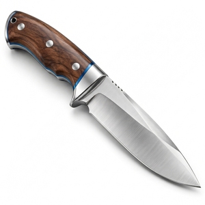 Cuchillo de Caza Profesional Personalizable OEM para Uso Profesional, Hoja de Acero Inoxidable Resistente, Cuchilla Fija de Precisión de Alta Resistencia - Product Image 2