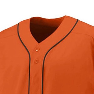 Maillot de baseball personnalisé avec logo par sublimation, respirant, séchage rapide, confortable, 100 % polyester, vêtements de sport d'équipe, nom d'équipe personnalisé, en gros - Product Image 4
