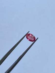 สปิเนลธรรมชาติทรงรีสีชมพูแดง 4.50x6.50 มม. 0.65 กะรัต พลอยหลวมสำหรับทำเครื่องประดับสำหรับผู้หญิง แหวนและจี้ - Product Image 4