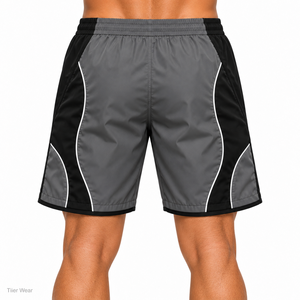 <b>Mens</b> Windbreaker <b>Shorts</b> Streetwear durable <b>woven</b> fabric Athletic Casual <b>Short</b> Pants oversized street fit for urban streetwear - Product Image 4