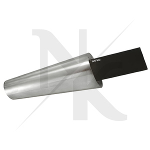 Mandrin ovale en acier de qualité supérieure pour bijoux, avec pince, pour le façonnage de bracelets, destiné aux ateliers de bijouterie - Product Image 2