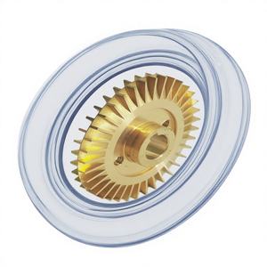 Impulsor de latón de doble cara con chavetero tipo vórtice, pieza de repuesto para bomba de agua de refuerzo de presión - Product Image 1