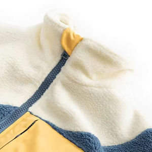 Chaqueta de Invierno para Hombre, Talla Grande, Forro Polar, Manga Larga, con Etiquetas con Logotipo Personalizado, Cuello Alto - Product Image 6