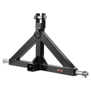 Ricevitore per attacco a 3 punti per impieghi gravosi, capacità 3.000 libbre, attacco rapido, barra di traino per trattore, adattabile a 2 ricevitori - Product Image 1
