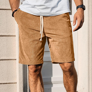 Men's Quick Dry Breathable Sweat Shorts For Men Loose Fit Mid Waist Plus Size Outdoor Fitness <b>Joggers</b> Shorts Drawstring Closure - Product Image 2