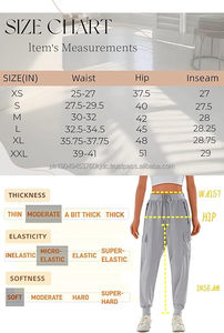 Pantalons et pantalons cargo pour femmes Pantalons de randonnée légers à séchage rapide avec poches zippées Lounge Casual - Product Image 4