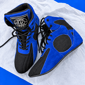Custom Logo High-Top Boxing <b>Shoes</b> Unisex Lightweight Genuine Leather Upper Anti-Slip Rubber Outsole MMA Wrestling Martial <b>Shoes</b> - Product Image 4